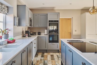 The kitchen at Sandy Hill Farm, Staffordshire