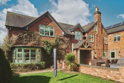 The exterior at Sandy Hill Farm, Staffordshire