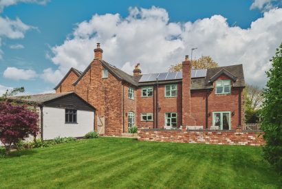 The exterior at Sandy Hill Farm, Staffordshire