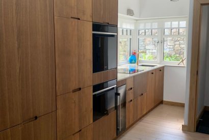 The kitchen at Stone Mason's Cottage, Roundstone, Galway