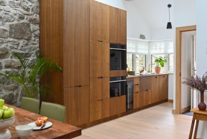 The kitchen at Stone Mason's Cottage, Roundstone, Galway