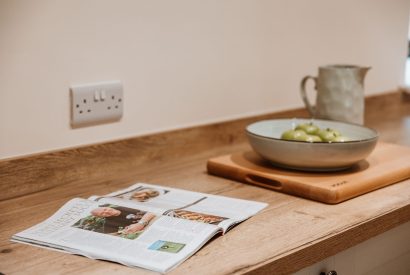 The kitchen at Denman, Shropshire 