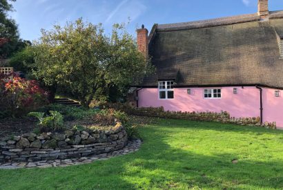 The garden at The Thatched Cottage, Somerset