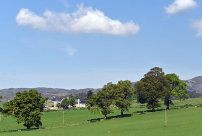 Countryside views at Heatherglen House, Perthshire