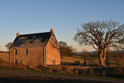 The exterior of Heatherglen House, Perthshire