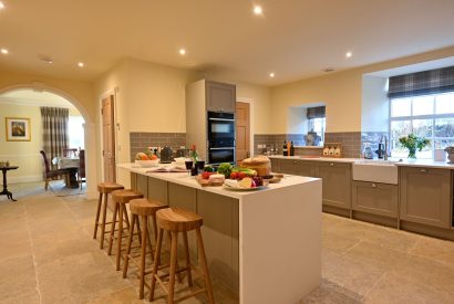 The kitchen at Heatherglen House, Perthshire