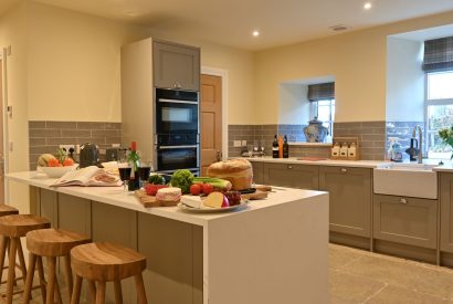 The kitchen at Heatherglen House, Perthshire