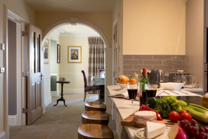 The kitchen at Heatherglen House, Perthshire