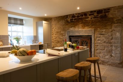 The kitchen at Heatherglen House, Perthshire