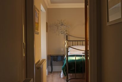 A king sized bedroom at Heatherglen House, Perthshire