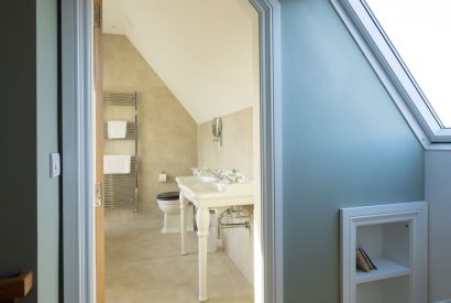 A king sized bedroom at Heatherglen House, Perthshire