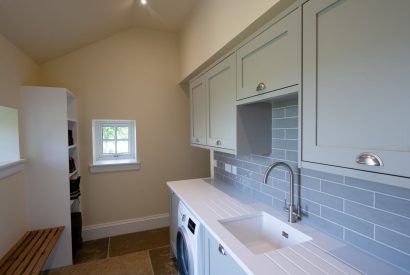 The utility room at Heatherglen House, Perthshire