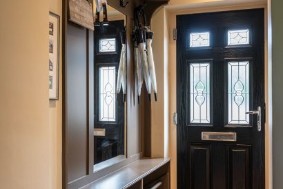 The entrance hall at Esk View, Yorkshire