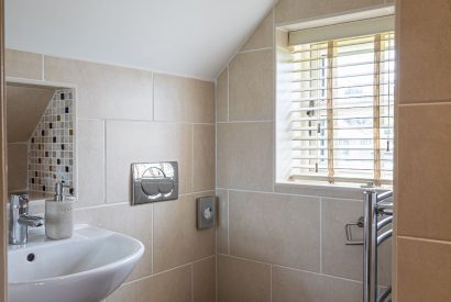 A bathroom at Esk View, Yorkshire