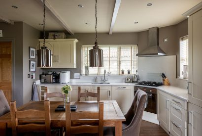 The kitchen at Esk View, Yorkshire