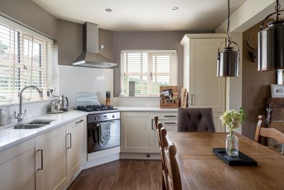 The kitchen at Esk View, Yorkshire
