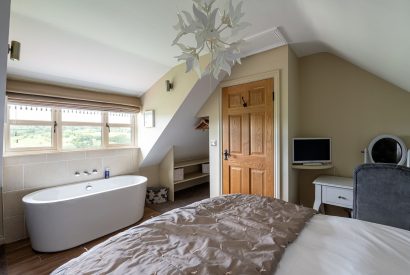 A bedroom at Esk View, Yorkshire