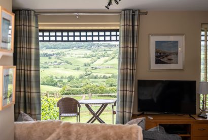 The view from Esk View Retreat, Yorkshire