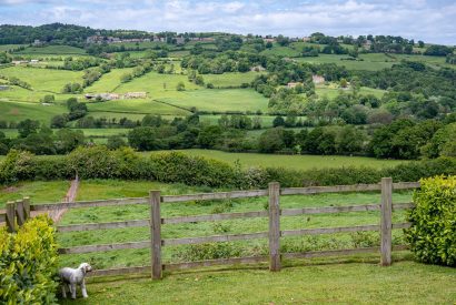 The view from Esk View Retreat, Yorkshire