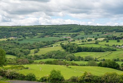 The view from Esk View Retreat, Yorkshire