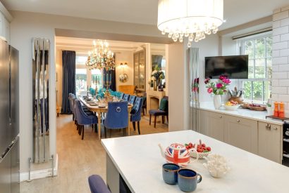 The kitchen at Wye Valley Manor, Ross on Wye