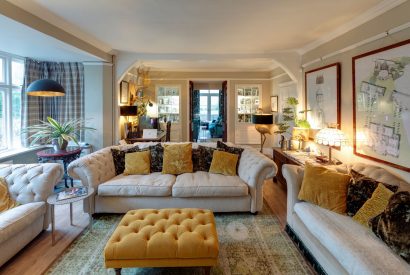 The sitting room at Wye Valley Manor, Ross on Wye