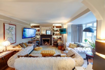 The sitting room at Wye Valley Manor, Ross on Wye
