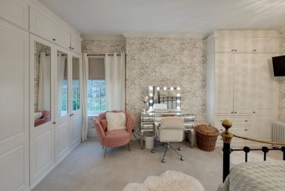 A double bedroom at Wye Valley Manor, Ross on Wye