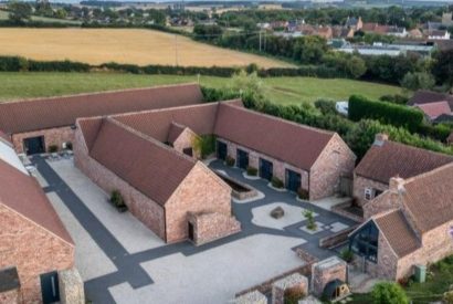 Aerial view of Sherwood Lodge, Sherwood Forest