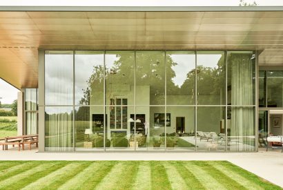 Outdoor space at Edgewater House, Hampshire