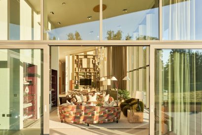 The living space at Edgewater House, Hampshire