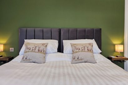  A king size bedroom at Ythan Lodge, Aberdeenshire