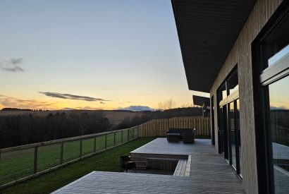Countryside views from Ythan Lodge, Aberdeenshire