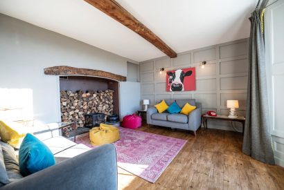 The snug at Mihangel House, Denbighshire