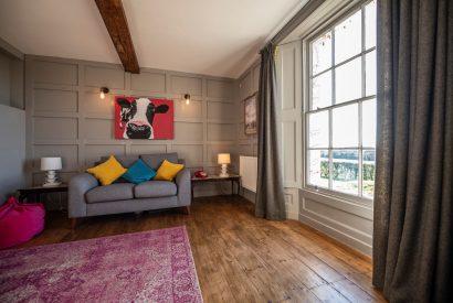 The snug at Mihangel House, Denbighshire
