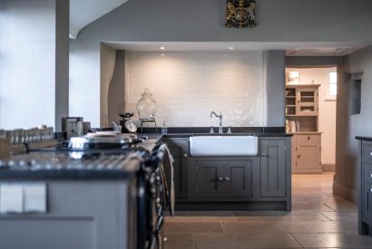 The kitchen-diner at Mihangel House, Denbighshire 