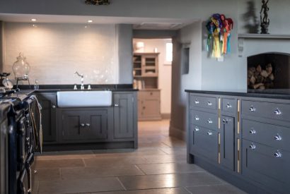 The kitchen-diner at Mihangel House, Denbighshire 