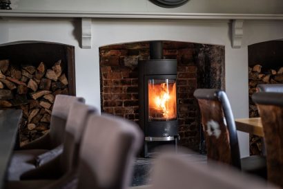 The kitchen-diner at Mihangel House, Denbighshire 