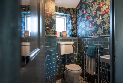A bathroom at Mihangel House, Denbighshire