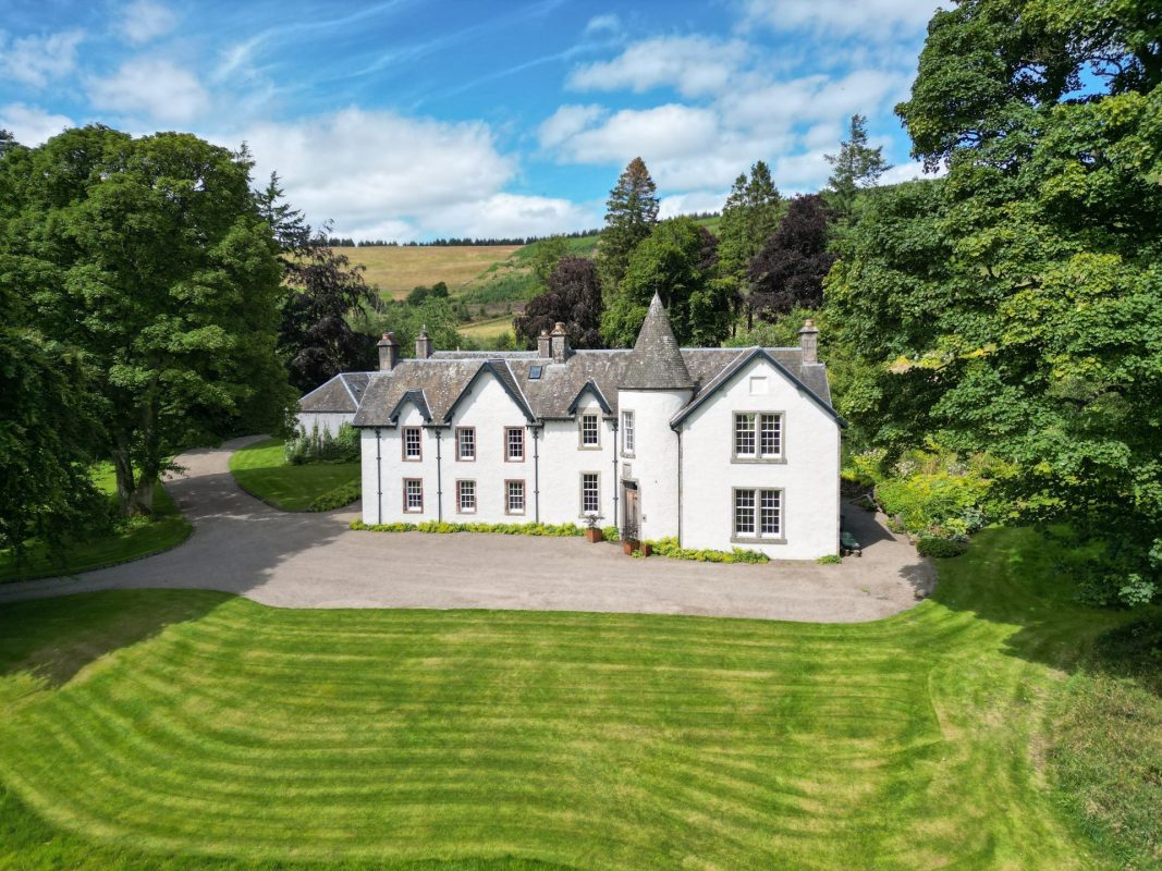The exterior of Quarter House, Scottish Borders