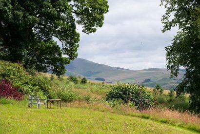Stunning views at Quarter House, Scottish Borders