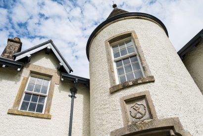 The turret at Quarter House, Scottish Borders