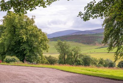 Stunning views at Quarter House, Scottish Borders