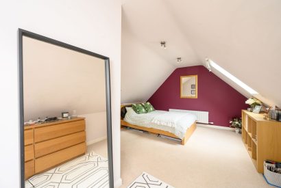 A double bedroom at Quarter House, Scottish Borders