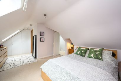 A double bedroom at Quarter House, Scottish Borders