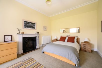 A double bedroom at Quarter House, Scottish Borders