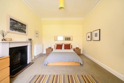 A double bedroom at Quarter House, Scottish Borders