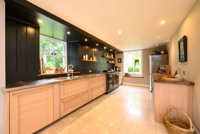 The kitchen at Quarter House, Scottish Borders