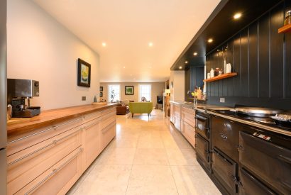 The kitchen at Quarter House, Scottish Borders