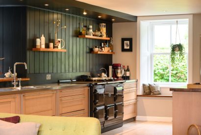 The kitchen at Quarter House, Scottish Borders